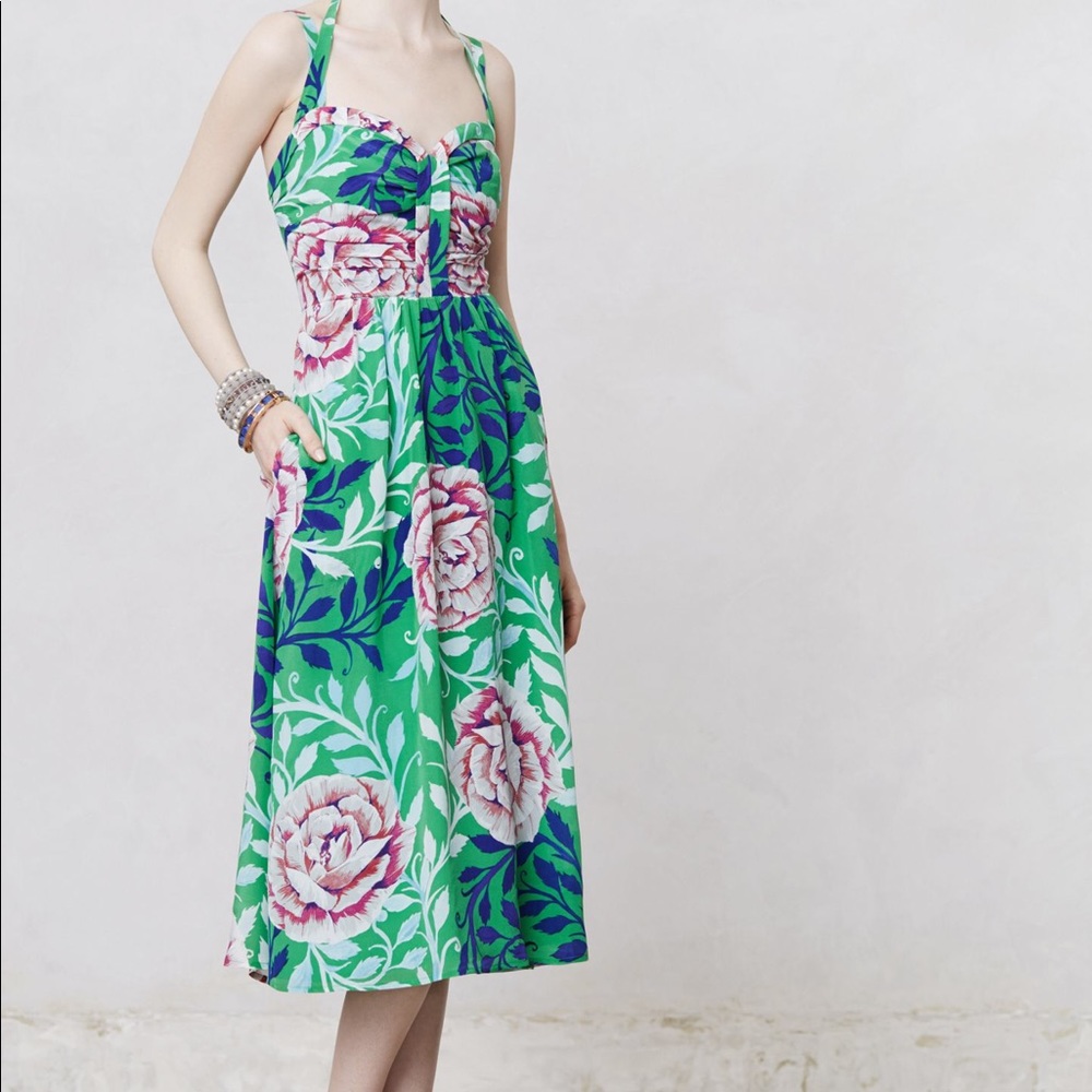 Anthropologie Moulinette Soeurs Midi Dress